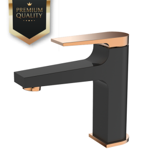 INVENA BATERIA UMYWALKOWA MIDNIGHT BLACK/ GOLD ROSE PREMIUM 