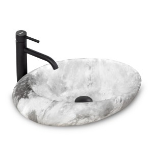 REA U6651 Umywalka Roxy C Stone L.Grey