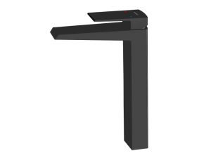 VEDO SETTE BATERIA UMYWALKOWA WYSOKA NERO Z KORKIEM VBS7003/C/CZ