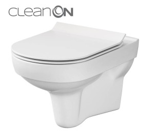 Cersanit zestaw 794 miska City New CleanOn+deska Slim