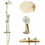 REA P8005 ZESTAW NATRYSKOWY Z TERMOSTATEM VINCENT L.GOLD