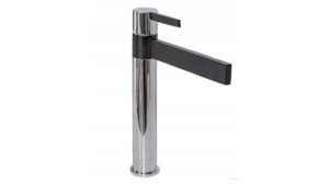 REA B8006 BATERIA UMYWALKOWA OPUS BLACK CHROM WYSOKA