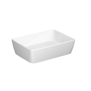 Cersanit umywalka nablatowa CITY 50 prostokątna z korkiem ceramicznym
