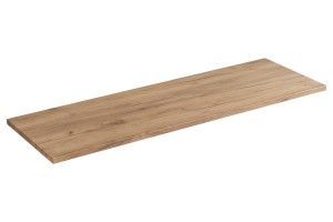 COMAD CAPRI OAK 893 - Blat do szafki pod umywalkę 140 - Dąb Craft Złoty
