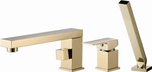 REA BA6631 Bateria wannowa Glen Gold trzyczęściowa