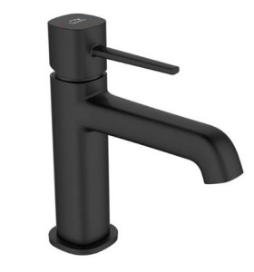 LAVEO BATERIA UMYWALKOWA POLA CZARNA Z KORKIEM 