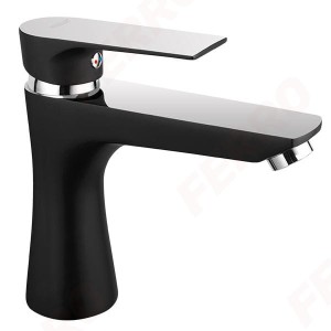 FERRO BATERIA UMYWALKOWA STOJĄCA ALGEO SQUARE BLACK/CHROM