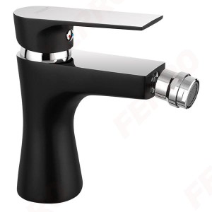 FERRO BATERIA BIDETOWA ALGEO SQUARE BLACK/CHROME 