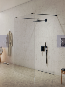 NEW TRENDY KABINA WALK-IN NEW MODUS BLACK 120