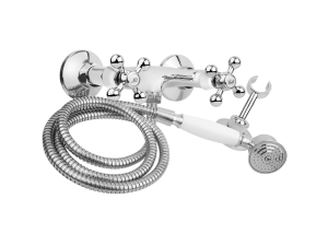 KUCHINOX STILO BATERIA NATRYSKOWA ŚCIENNA Z ZESTAWEM BKI 041D
