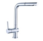 LAVEO BATERIA ZLEWOZMYWAKOWA Z WYCIĄGANĄ WYLEWKĄ LUNA