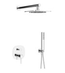 LAVEO BATERIA NATRYSKOWA PODTYNKOWA POLA CHROM