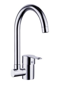 LAVEO BATERIA ZLEWOZMYWAKOWA SKŁADANA Z WYLEWKĄ U LILA CHROM