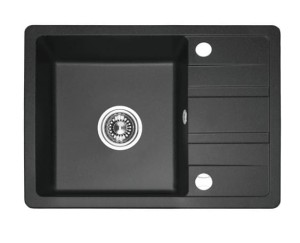 LAVEO ZLEWOZMYWAK 1 KOMOROWY Z OCIEKACZEM STELLA CZARNY