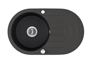 LAVEO ZLEWOZMYWAK 1 KOMOROWY Z OCIEKACZEM DAFNE CZARNY