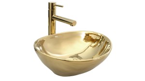 REA U290152 Umywalka na blatowa  Sofia Gold