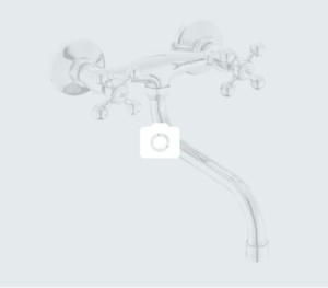 KUCHINOX STILO BATERIA ZLEWOZMYWAKOWA ŚCIENNA BKI 080D