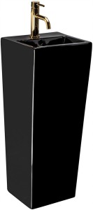 REA U5644 Umywalka ceramiczna wolnostojąca KAMILA BLACK