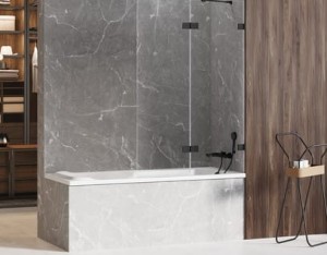 NEW TRENDY Parawan nawannowy AVEXA BLACK