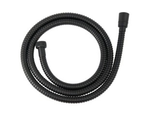 FERRO Steel black - wąż natryskowy L-1500 mm