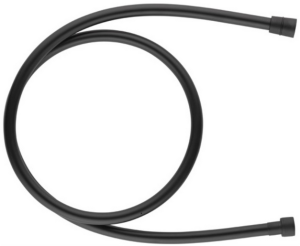 KFA Wąż natryskowy stożkowy tworzywowy BLACK L=1500 mm