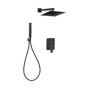 INVENA zestaw natryskowy podtynkowy SIROS 010 czarna