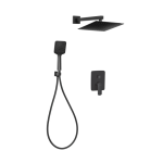INVENA zestaw natryskowy podtynkowy SIROS 011 czarny