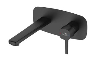 LAVEO Pola – bateria umywalkowa podtynkowa black