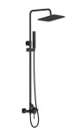 LAVEO  Pola – kolumna natryskowa z baterią black