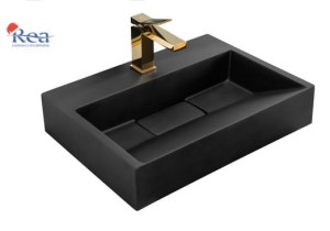 REA UMYWALKA KONGLOMERATOWA GOYA 50 BLACK MAT