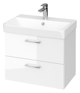 Cersanit SET B279 LARA MILLE SLIM 60 BIAŁA DSM (SZAFKA + UMYWALKA)