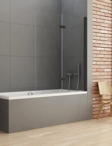 New Trendy parawan nawannowy NEW SOLEO BLACK dwuskrzydłowy