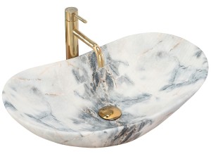 REA U8742 UMYWALKA NABLATOWA ROYAL GRANIT MAT