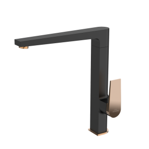 INVENA bateria zlewozmywakowa MIDNIGHT BLACK/ ROSE GOLD