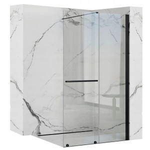 REA ŚCIANKA PRYSZNICOWA  CORTIS BLACK 100