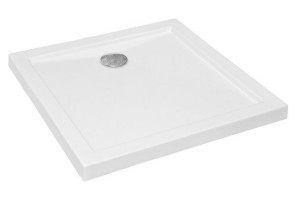 BESCO Brodzik akrylowy Aquarius  90 x 90 x 3 cm 