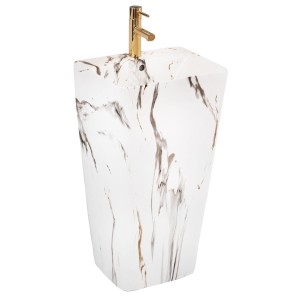 REA U6906 UMYWALKA CERAMICZNA WOLNOSTOJĄCA ARIS MARBLE