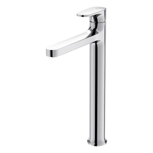 CERSANIT BATERIA UMYWALKOWA SZTORCOWA, WYSOKA INVERTO CHROM, UCHWYTY 2 DESIGN IN 1: CHROM I CZARNY