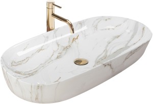 REA U8404 UMYWALKA CERAMICZNA NABLATOWA CLEO 81 SHINNY AIAX