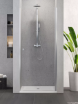 NEW TRENDY DRZWI WNEKOWE SUPERIA  80-90 CM CHROM