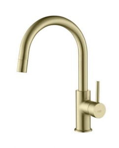 BLUE WATER BATERIA KUCHENNA PLAZA MOSIĄDZ ANTYCZNY Z WYCIĄGANĄ WYLEWKĄ