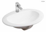 OLTENS UMYWALKA KJOS 52X43 WPUSZCZANA W BLAT Z POWŁOKĄ