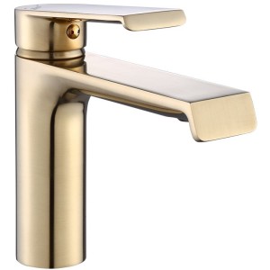 REA B9969 BATERIA UMYWALKOWA  HASS GOLD SZCZOTKOWANA NISKA