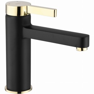REA B9977 BATERIA UMYWALKOWA  POLO CZARNO ZŁOTA NISKA