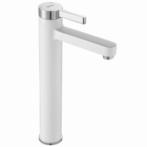 REA B9942 BATERIA UMYWALKOWA  POLO BIAŁA-CHROM WYSOKA