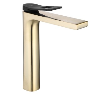REA BA9961 BATERIA UMYWALKOWA  SOUL GOLD ZŁOTA SZCZOTKOWANA WYSOKA