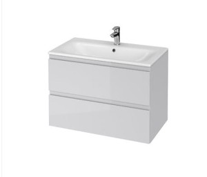 CERSNIT SET B276 MODUO 80 SZARA DSM (SZAFKA + UMYWALKA WPUSZCZANA W BLAT)