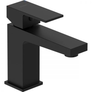 Oltens Gota bateria umywalkowa stojąca czarny mat 32201300