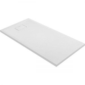 Oltens Bergytan brodzik prostokątny 140x70 cm RockSurface biały 15105000