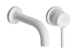 REA B9559  BATERIA UMYWALKOWA PODTYNKOWA LUNGO WHITE